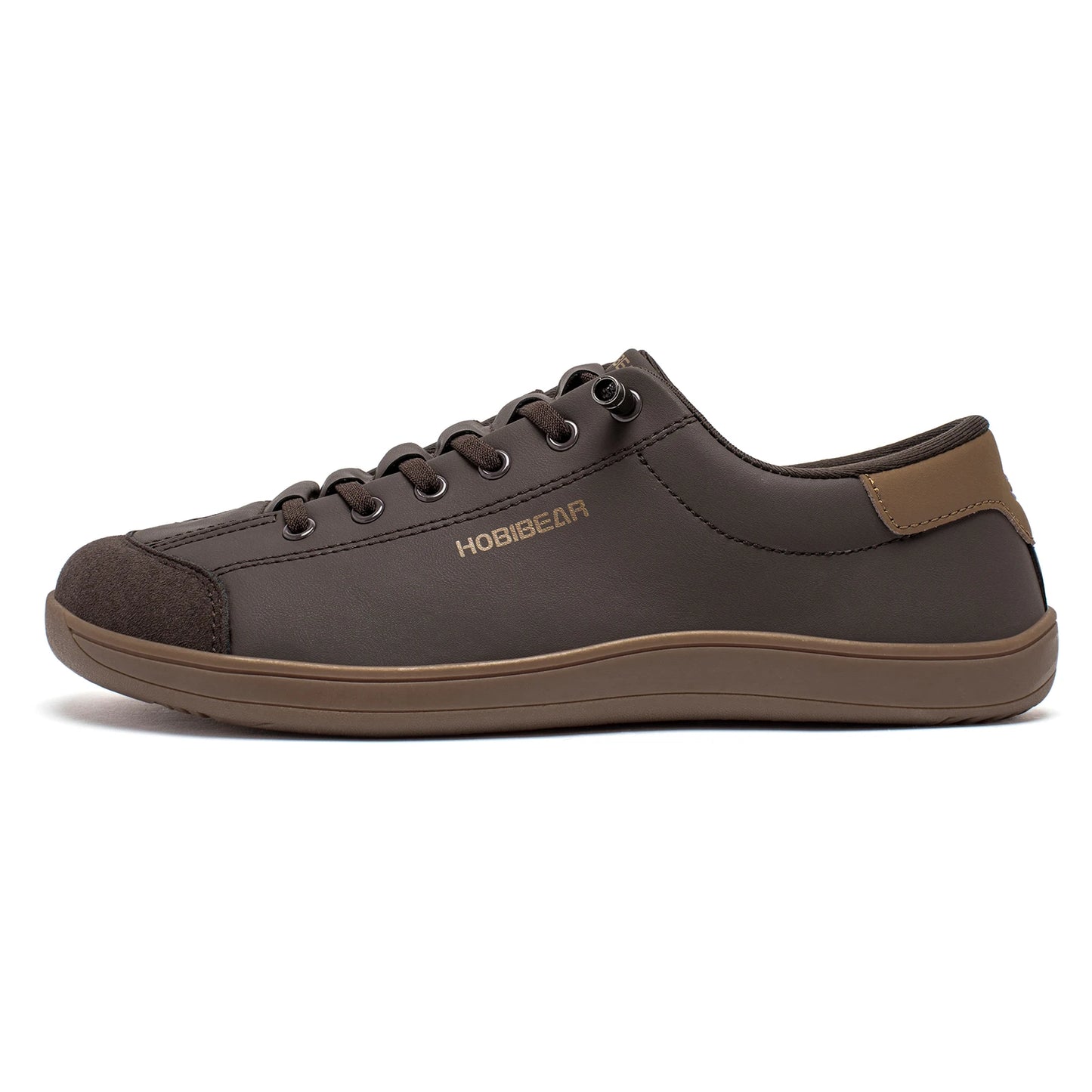 HOBIBEAR Unisex Barefoot Wide Toe Shoes Women Men Artificial Leather