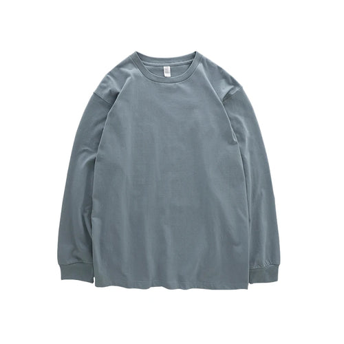 Dukeen 280g Heavyweight Long-Sleeved T-Shirt for Men 100% Cotton