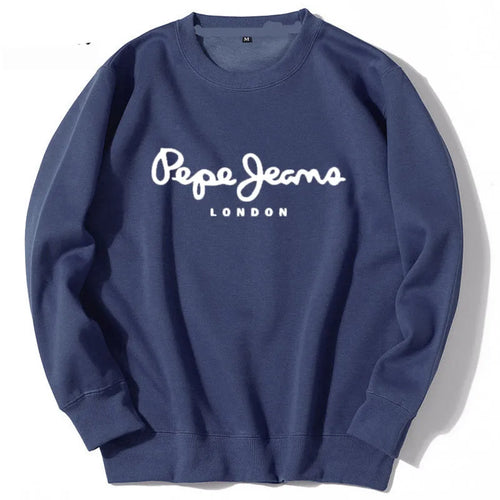 Autumn and winter men's round neck sportswear men's fashion casual