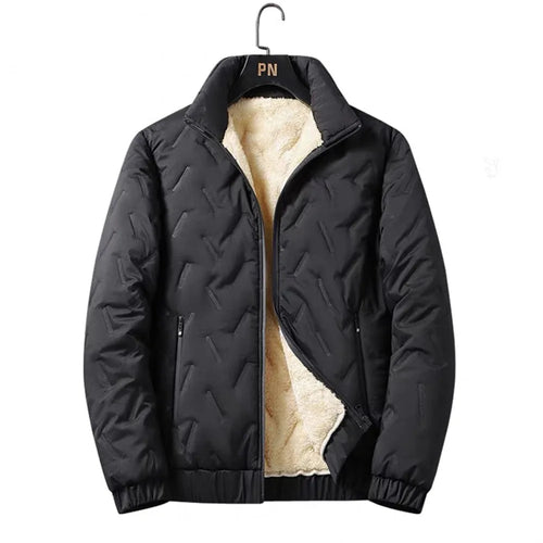 Winter Warm Suit Men's Two-piece Set Autumn and Winter Thickened