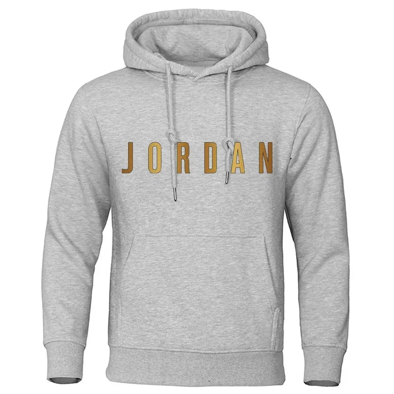 Men's long sleeved hooded casual sportswear multifunctional and