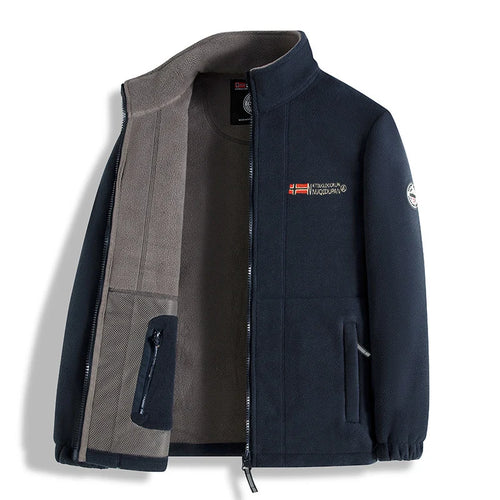 Brand New Winter Jacket For Men Thick Polar Fleece Outdoor Quality