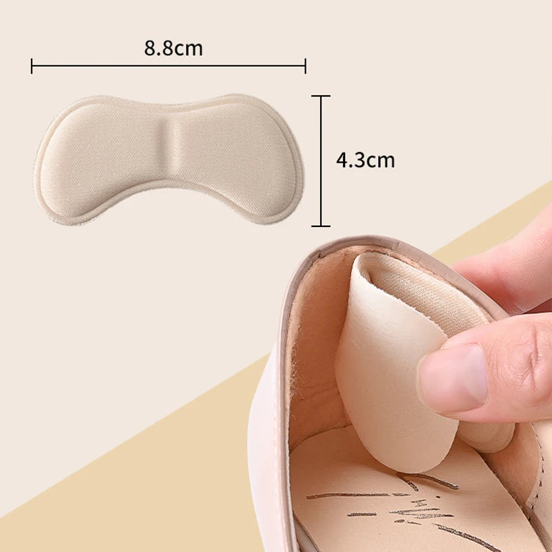 4 Pairs/8 Pairs Heel Insoles Pads Patch Pain Relief Anti-wear Cushion