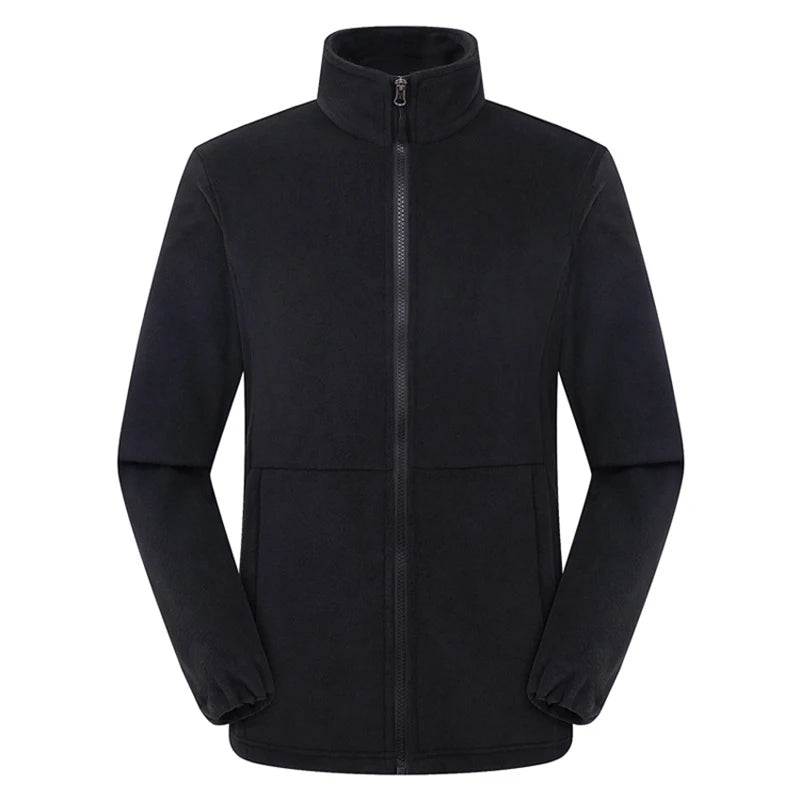 Soft Polar Fleece Jacket with Pockets Lightweight Outdoor Recreation