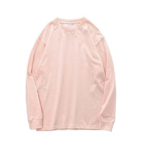 Dukeen 280g Heavyweight Long-Sleeved T-Shirt for Men 100% Cotton