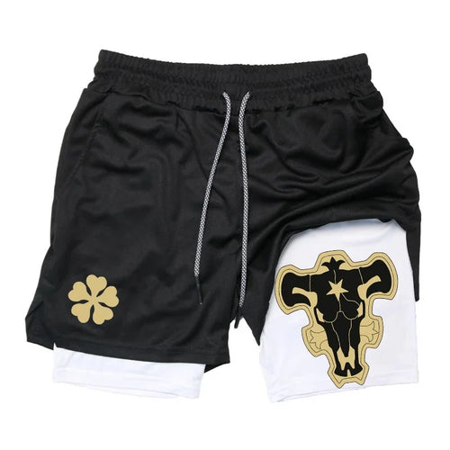 New Running Shorts Men Gym Sports Shorts 2 In 1 Quick Drying Workout