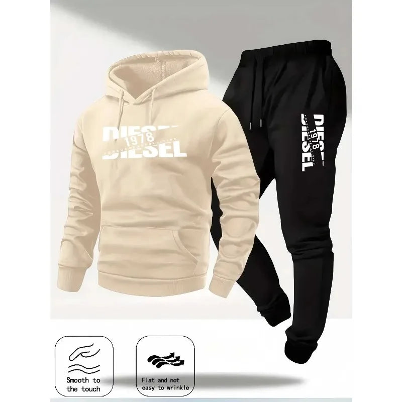 2025 popular autumn and winter new hooded sportswear sportswear
