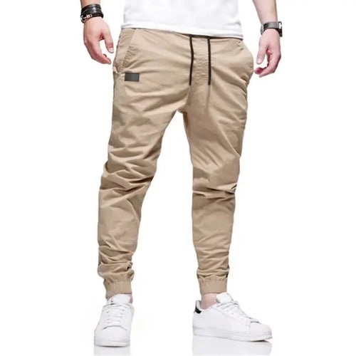 New Men's Casual Sports Pants Sweatpants Male Jogger Cargo Harem