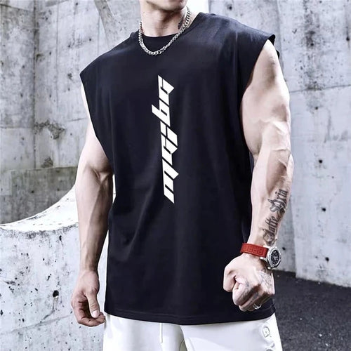 NEW Bodybuilding Sports Tank Tops Men Gyms Fitness Workout Sleeveless