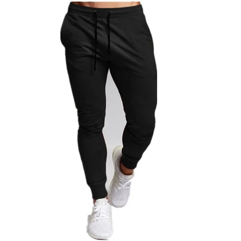 Casual Pants Men's Jogger Sweatpants Large Size Elastic Waist Sports