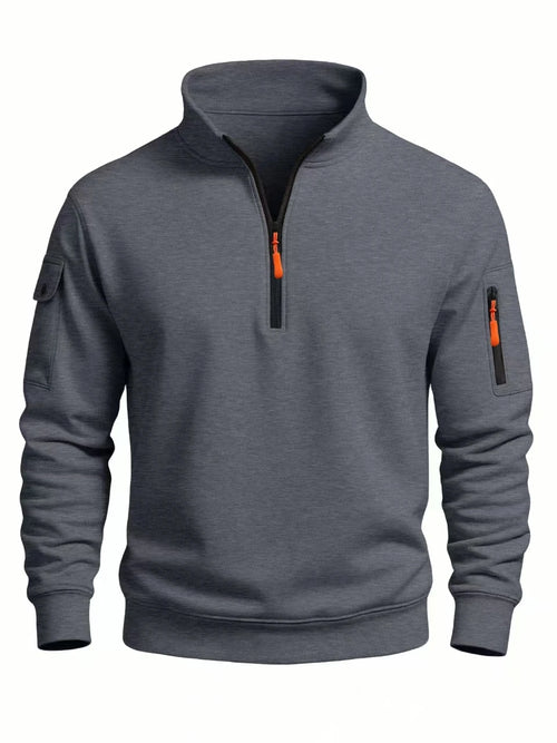 Men's sweatshirt 2025 autumn and winter new casual sports casual long