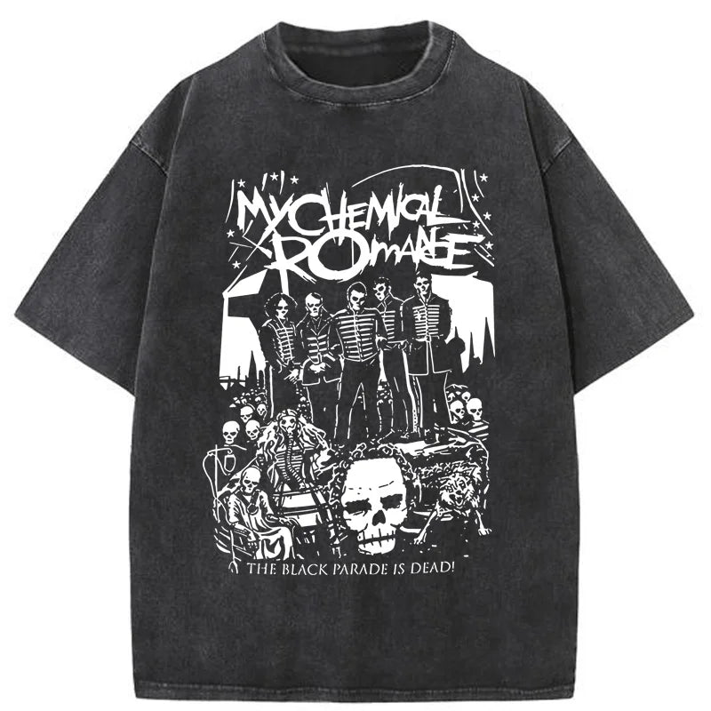 Summer My Chemical Romance Mcr Dead Men's T-Shirt Black Parade Punk