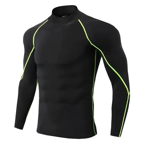 Men Compression Long Sleeve T Shirt Sportswear Male Skinny Tshirt
