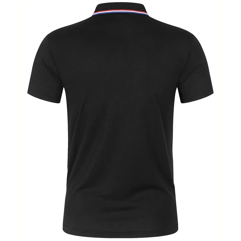 2025 Hot Sale Men's Summer Casual Breathable Comfortable Polo Shirt
