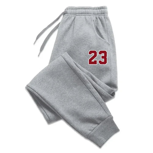 23 Print New Men's Sweatpants Spring Autumn Breathable Jogging Male