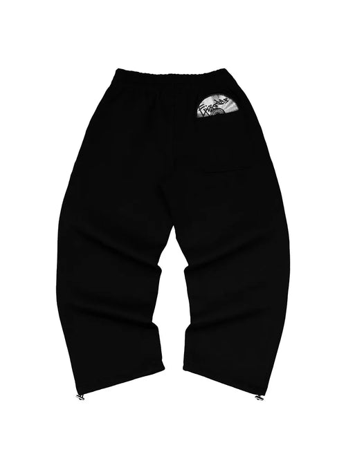 2026 Trendy High Street Retro Casual Streetwear Men's Sports Suit Y2K