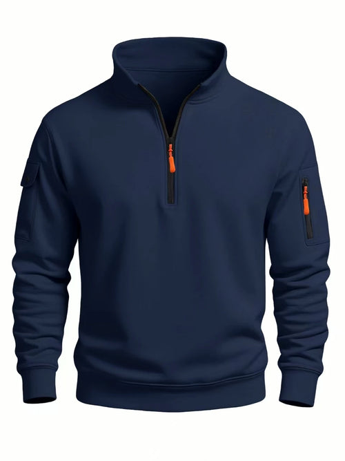 Men's sweatshirt 2025 autumn and winter new casual sports casual long