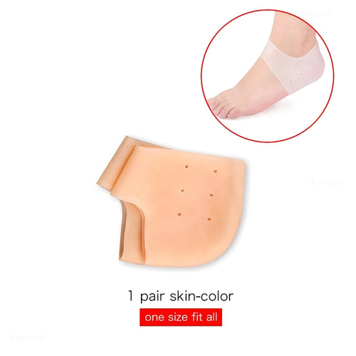 Silicone Heel Protectors Metatarsal Pads Forefoot Gel Heel Pad Plantar