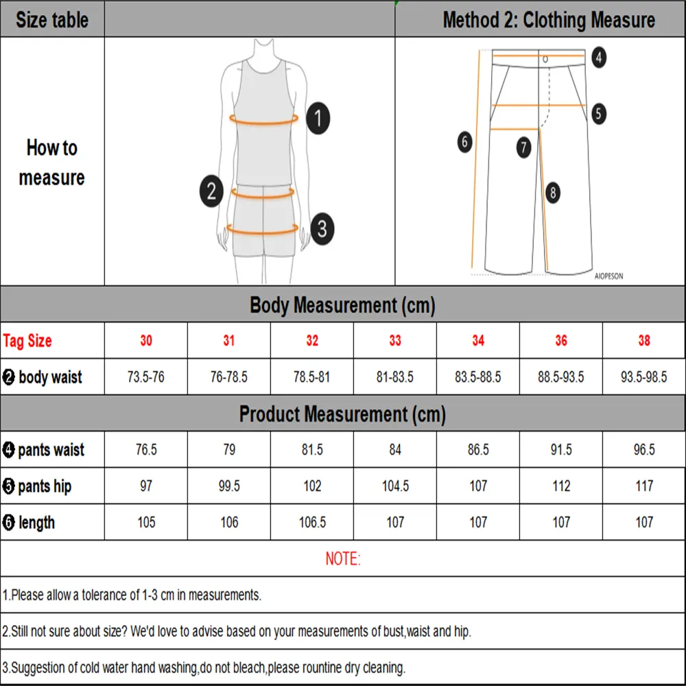 AIOPESON Casual Cotton Men Trousers Solid Color Slim Fit Men's Pants