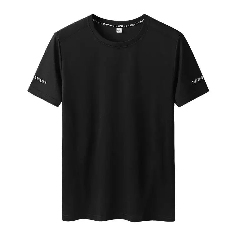 T-shirt Big Size 9XL for Men Quick Drying T-shirt for Men Round Neck