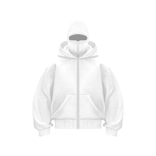 Women's clothing Y2K goth harajuku winter new Double hoodies