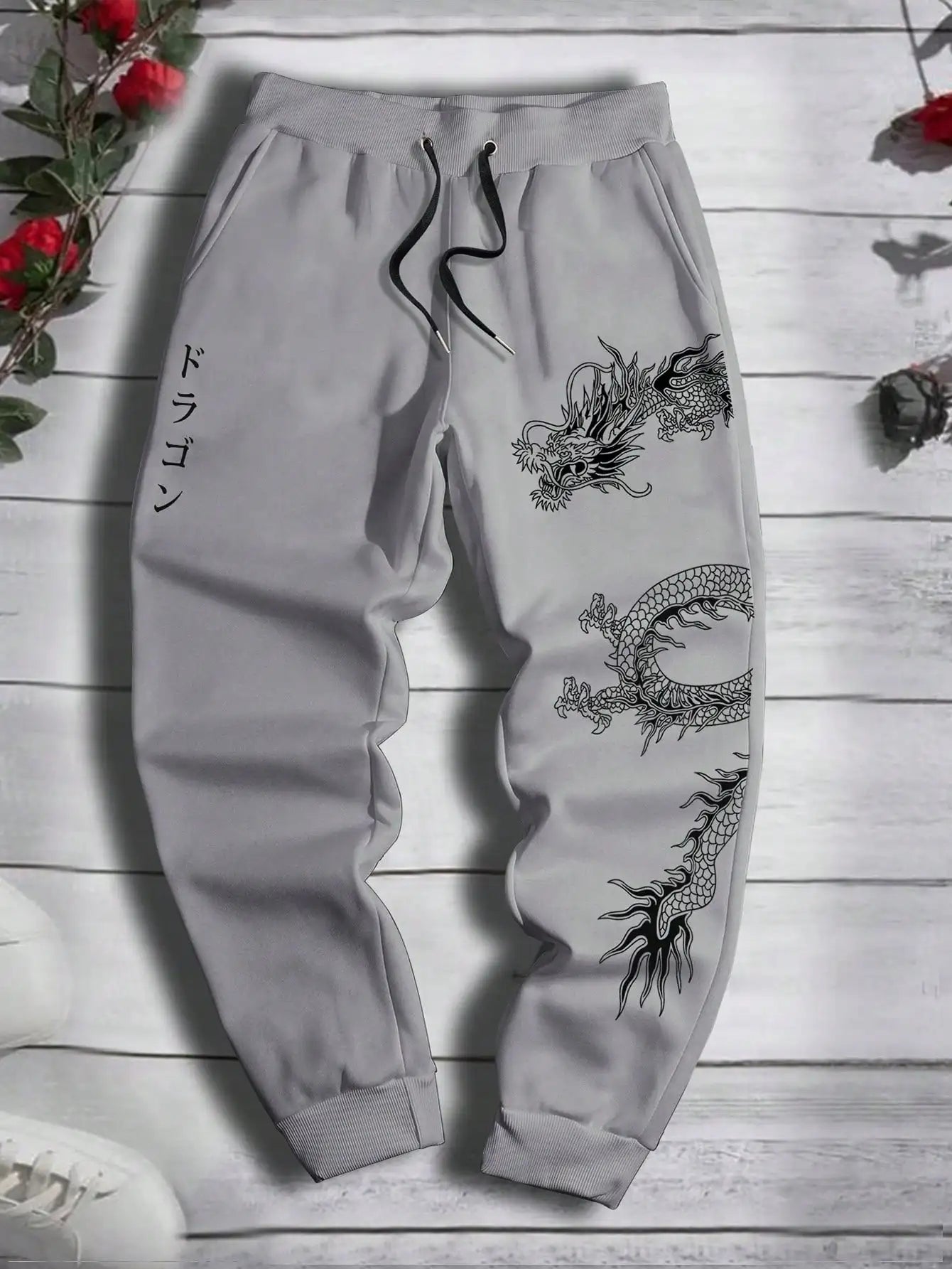 New sports pants for men 2024 trendy versatile men's pants loose