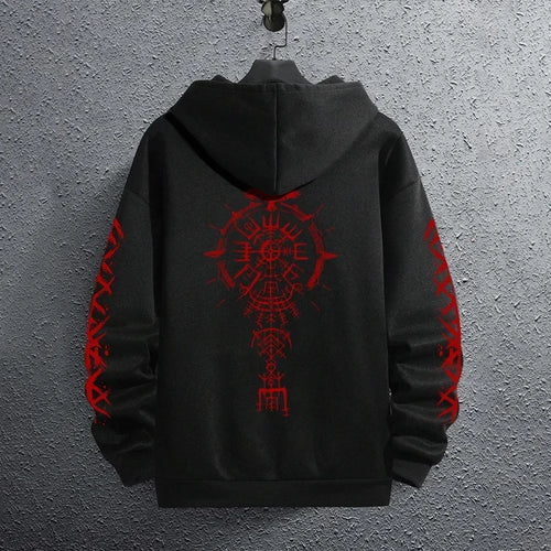 2025 Brand New Black Sweatshirts Autumn Winter Male Daily Casual