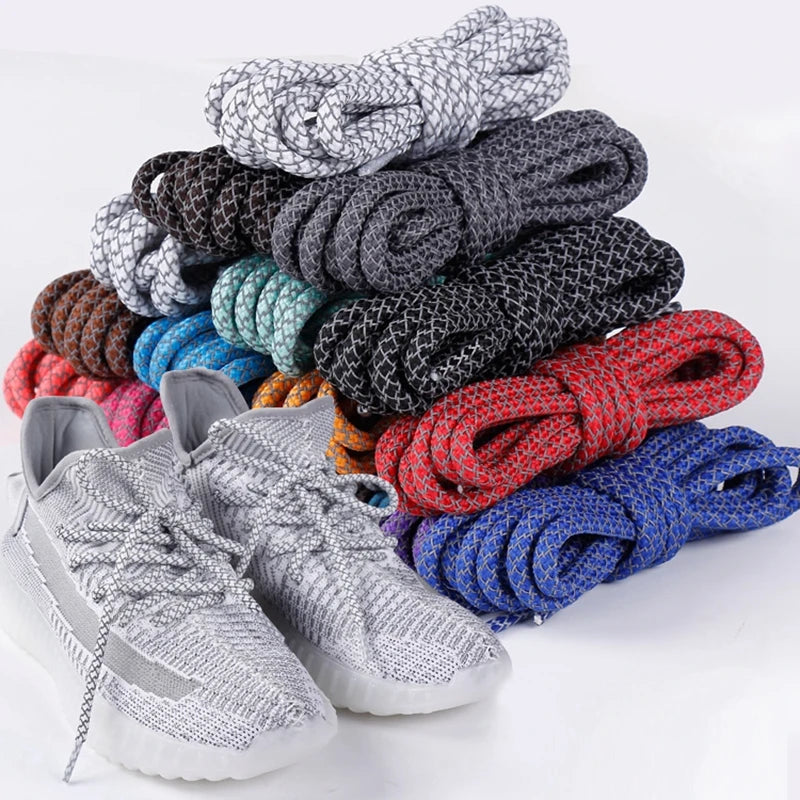 1Pair 3M Reflective Shoelaces for Sneakers Shoe laces Safety