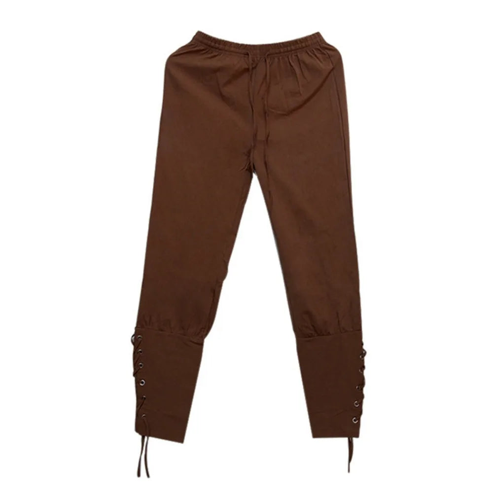Pirate Pant Viking Costume for Men Renaissance Medieval Pants