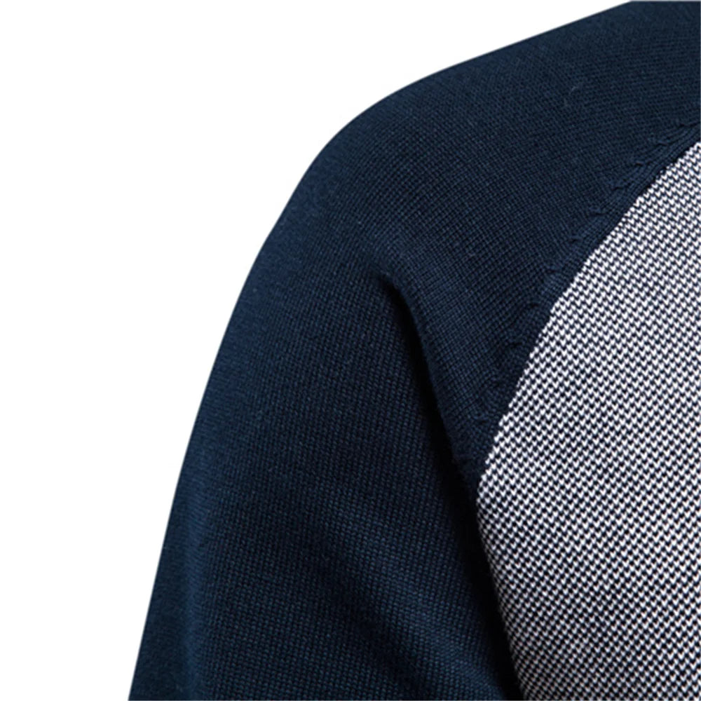 AIOPESON Spliced Cardigan Men Streetwear Casual High Quality Cotton