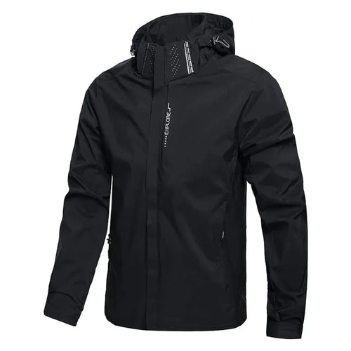 Men's Outdoor Waterproof Raincoat Lightweight Raincoat with Hood