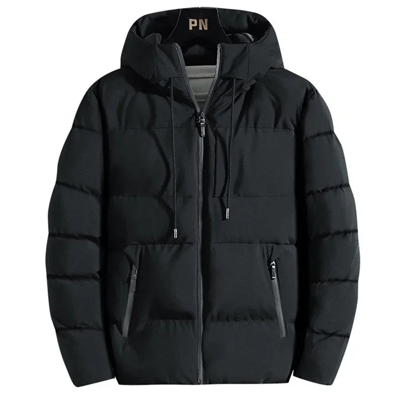 Winter Men Jacket Autumn Warm Fashion Thickened Cotton Padded Jackets