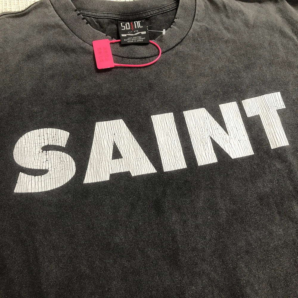 SAINT OF MICHAEL Best Quality Streetwear Vintage Long Sleeves Tee