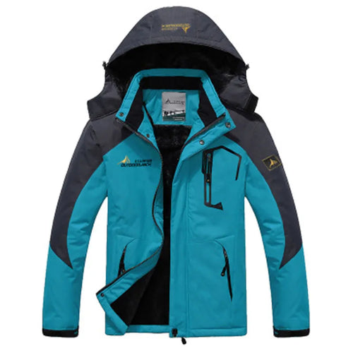 Winter Parka Men Windbreak Plus Thick Warm Windproof Fur Coats Male