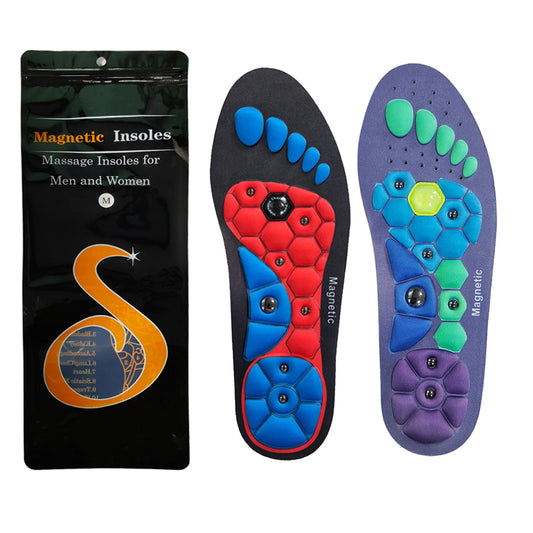 Magnetic Therapy Massage Insoles Men's Foot Acupoint Massage Insoles