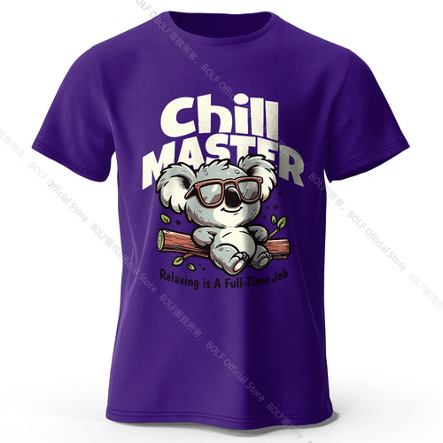 Whimsical Hand-painted Animal T-shirt 100% Cotton - Cute Cartoon Style
