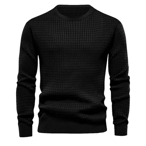 New Men's Crew Neck Sweatshirts Solid Color Large Sweatwear Spring