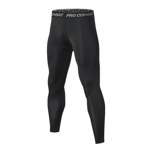 New Men's Tight Sports Pants Slim Pants Autumn And Winter Thermal