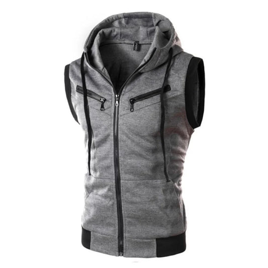 Spring Sweater Vest Men's No Sleeve Retro Casual Knitted Pullover Men
