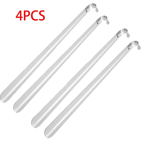 52cm Extra Long Shoe Horn Stainless Steel Silver Metal Shoes Remover