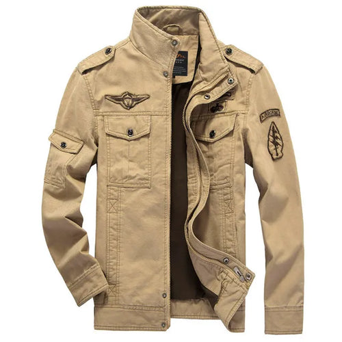 New 2023 Casual Army Military Jacket Men Plus Size M-6XL Jaqueta