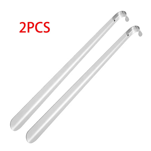 52cm Extra Long Shoe Horn Stainless Steel Silver Metal Shoes Remover