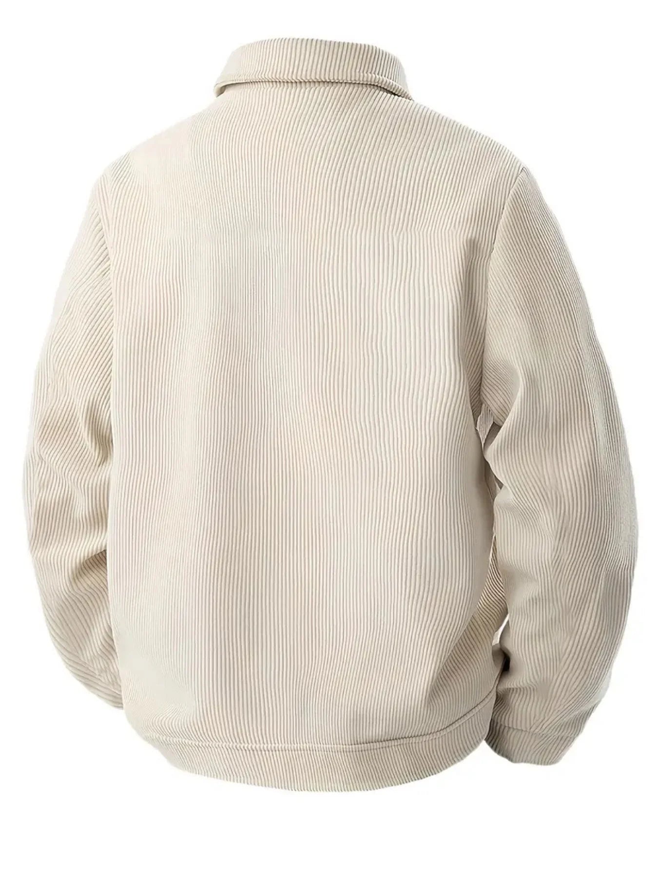 The 2025 new autumn corduroy jacket for men with a lapel, a trendy