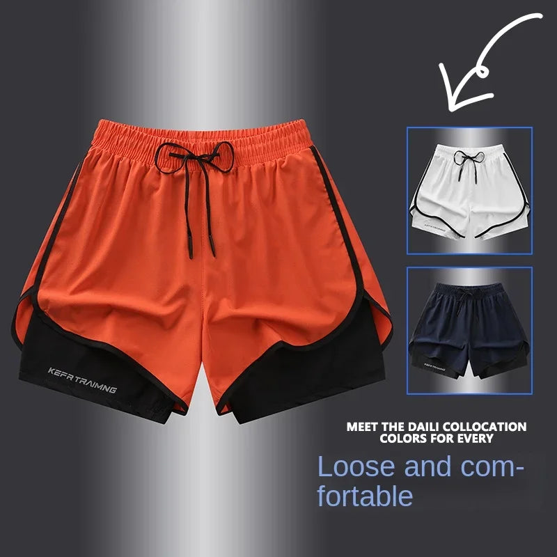 【 S-5XL 】2025 Sports Three Piece Pants Summer Popular Anti glare