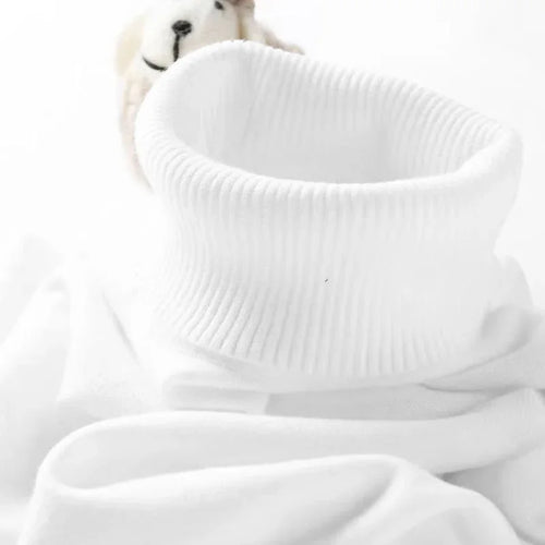 Mens Turtleneck Sweater Slim Fit Knitted Casual Pullover Lightweight