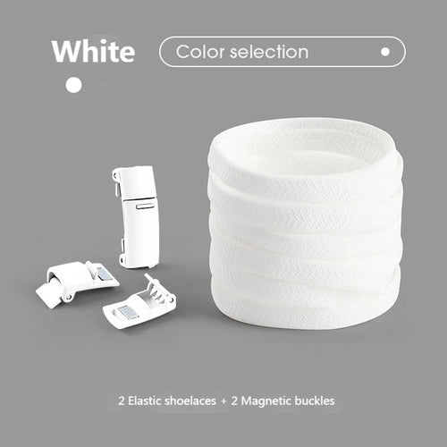 Magnetic Locking Shoelaces without ties Sneakers elastic laces