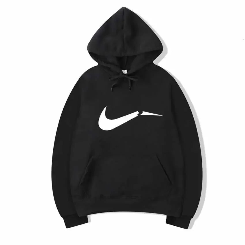 The new men's simple and fashionable hooded sports hoodie for the