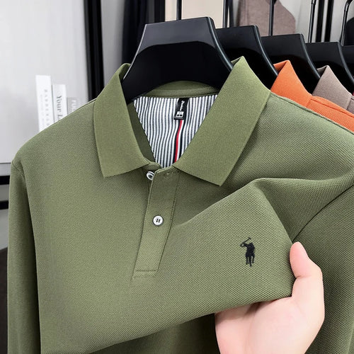 100% pure cotton autumn and winter men's fashion sports brand