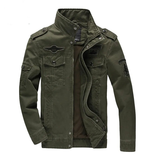 New 2023 Casual Army Military Jacket Men Plus Size M-6XL Jaqueta