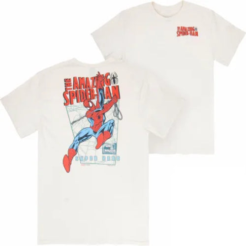 Marvel Spider-Man Printed Short Sleeve T-Shirt Men's and Women's